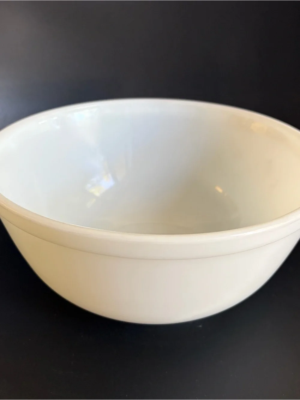 Vintage Pyrex Opal White Nesting Mixing Bowl #403